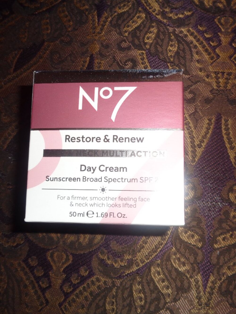 Quantity 2 Boxes No7 Restore and Renew Face and Neck